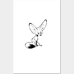 Fennec Posters and Art